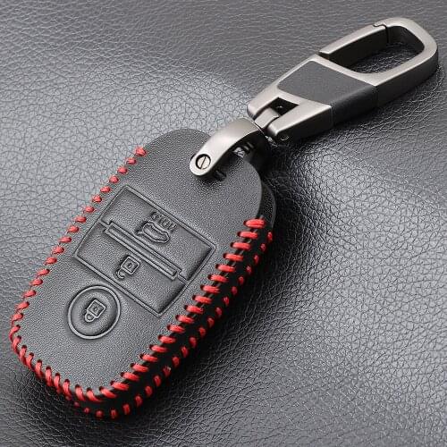 2018 Fashion Car Key Smart Case Cover Bag Keychain For Kia Rio K2 Ceed Sportage Soul Sorento Cerato Spectra Carens Accessories