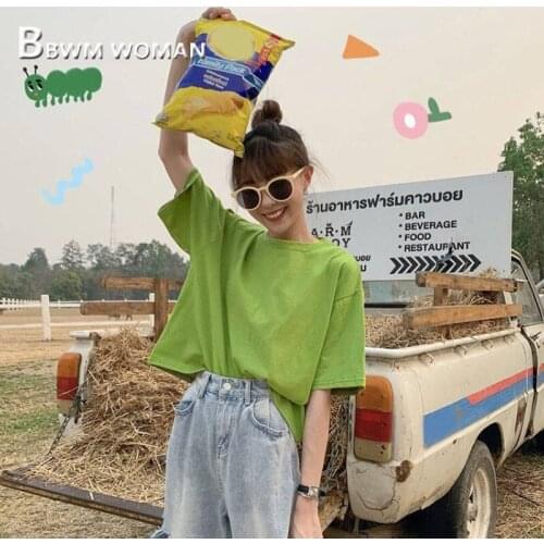 2019 5 Colors Can Choose Women T Shirt Summer Refreshing Design Female Tee Shirts