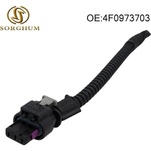 4F0973703 3C0973203 1PCS PDC Parking Sensor Plug Cable Fit for 66209270501,66209275704, A2125420018,30765703,735467154 etc
