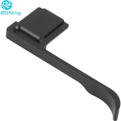 Aluminum Hot Shoe Cover Thumb Up Hotshoe Mount Handle Grip for Fujifilm X-A7 for fuji X A7 Black SLR Camera Accessories