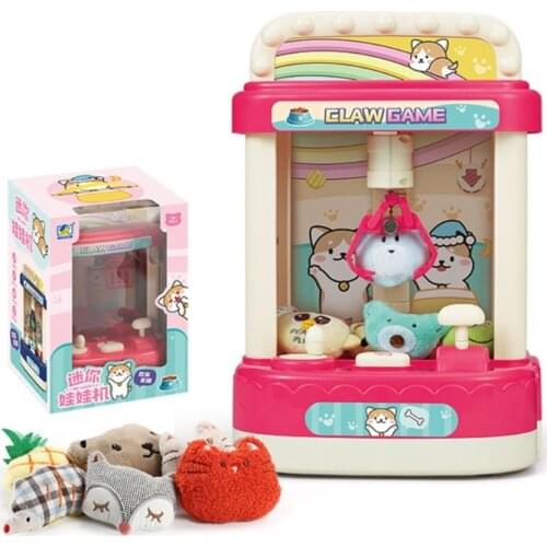 1Set Automatic Musical UFO Catcher Prize Claw Candy Prize Dispenser for Toddler Claw Machine Educational Prize Claw Toy