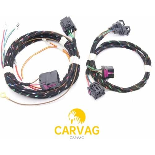 For VW Golf 7 MK7 Passat B8 Tiguan MK2 MQB CARS Front or Rear heating seat Upgrade Adapter Cable Wiring Harness cables
