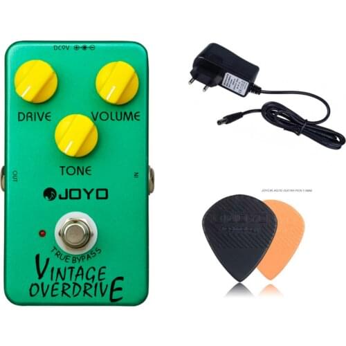 Joyo JF-01 Vintage Overdrive Guitar Effect Pedal True Bypass Guitar Accessories