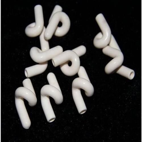 Ceramic Pigtail Ring O-type Porcelain Circle Wire Guide Eyes Bolts Eye Nut Eyebolt Eye Screw Porcelain Pigtail 95 Porcelain
