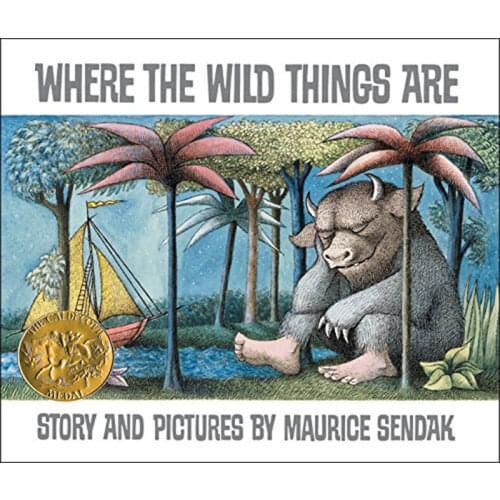 Where the Wild Things Are By Maurice Sendak Educational English Picture Book Learning Card Story Book For Baby Kid Children Gift