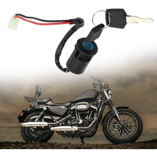 Bike 2 Wire Ignition On/Off Control Button Handlebar Mount Switch Toggle Switch for Motorcycle Handlebar A70F