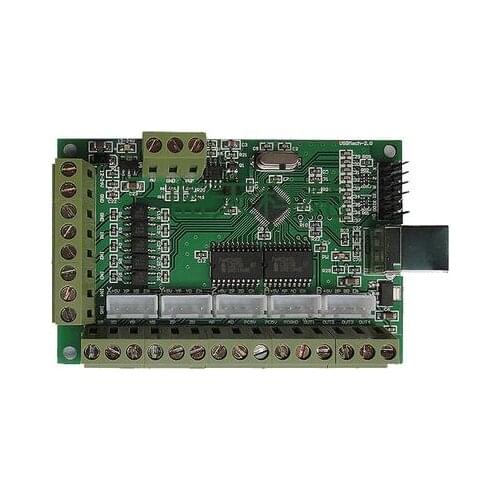 MACH3 interface board 100KHZ, USB interface board engraving machine, CNC motion control card, 5 axis interface board