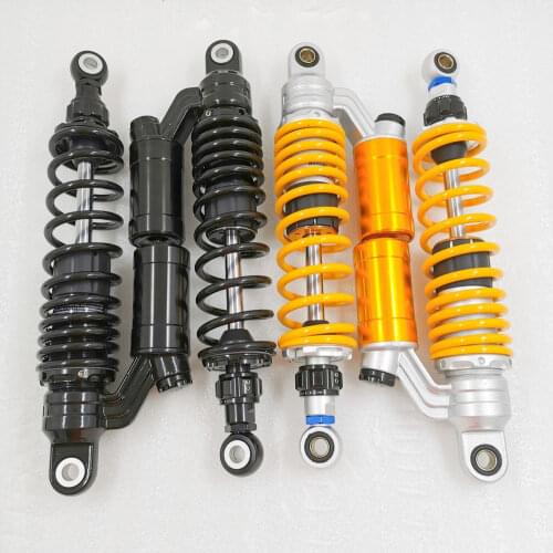 1pair 320mm 12.5" Motorcycle Rear Shock Absorbers Suspension For Honda Yamaha Suzuki150cc~750cc street bikes ATV yellow