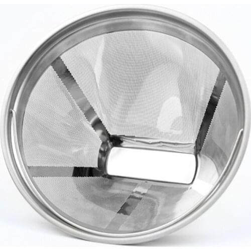 Stainless Steel Reusable Cone Shape Coffee Filter Dripper Strainer Mesh Basket 896A