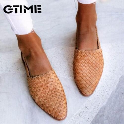 2020 New Fashion Women Summer Sandals High Quality Weave Flat Casual Slipper Leisure Sandal Female Beach Shoes Woman#SJPAE-243