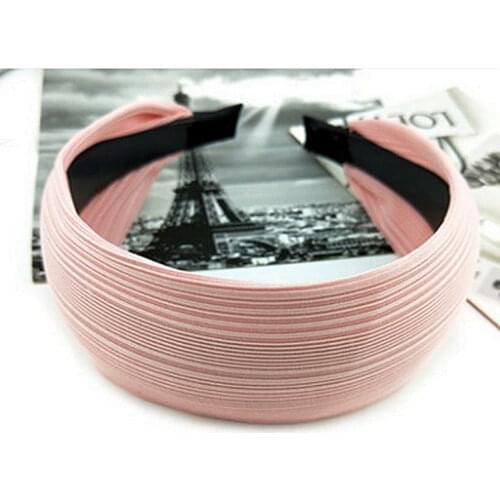 Women Hair Hoop Top Knot Elastic Hair Band Turban Stripe Hair Bezel Headband For Women Girls Printing Flower Hair Accessories