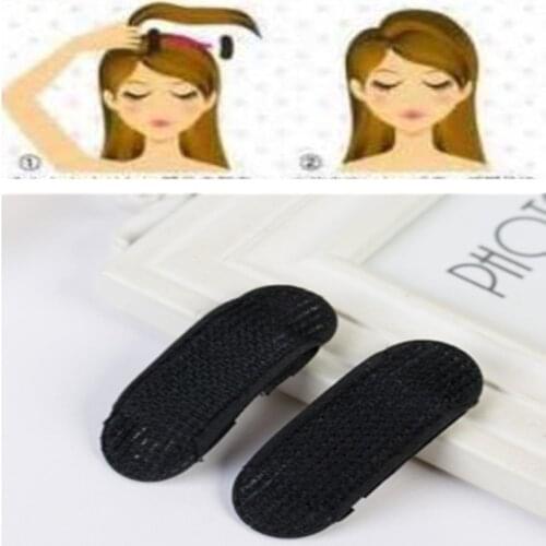 2Pcs/set Hair Pads Hair Volume Increase Puff Pad Bump Up Insert Base DIY Styling Tools Hair Sponge Hair Clip Styling Tool