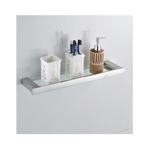 Bathroom Shelves Stainless Steel Wall Mount Shower Corner Shelf Shampoo Storage Basket Modern Home Accessories Holder DG8313L