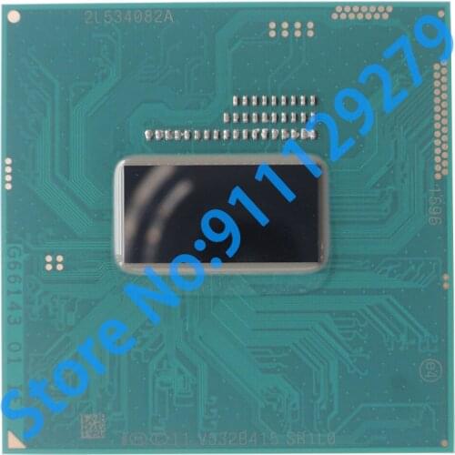 PC Processor i5-4340M i5 4340M SR1L0 2.9 GHz Dual-Core Quad-Thread CPU Processor 3M 37W Socket G3 / rPGA946B