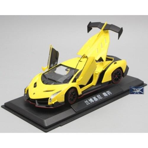 Rambo poison alloy alloy display car model wheel linkage belt display stand model childrens toys holiday gift