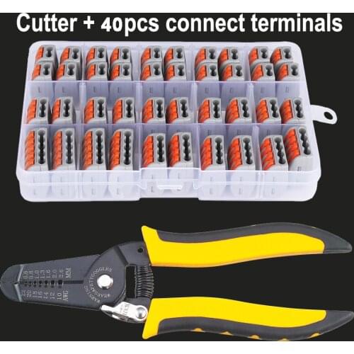 Cutting Tool Pliers striping 1.0-6.0mm2 wire crimping terminals witht fast Connectors toolkits