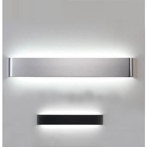 Modern simple rectangular living room study room Aisle corridor hotel bedroom bedside led wall lamp