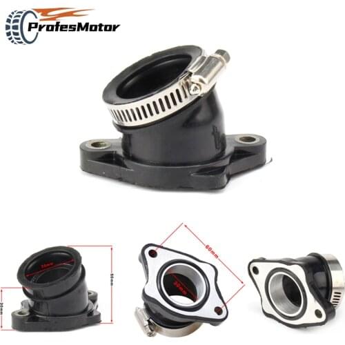 Motorcycle Rubber Adapter Inlet Intake Pipe ForBSE MOJO 250cc CB250 Dirt Bike Motocross ModifiedPWK28 30mm carburetor