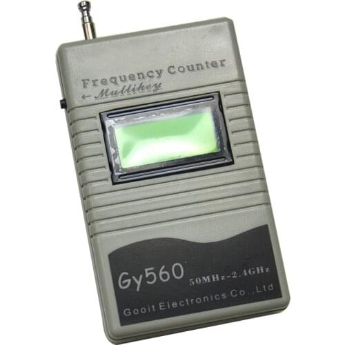 High Performance Frequency meter Two Way Radio Transceiver GSM 50MHz-2.4GHz 7 DIGIT LCD Display Counter Tester Measuring Meter