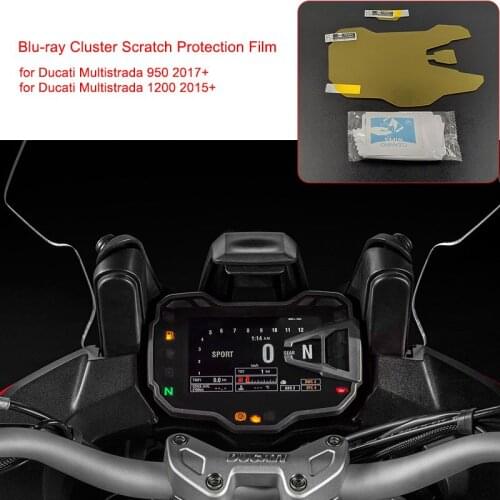 For Ducati Multistrada 950 2017+ Cluster Scratch Protection Film Speedometer Dashboard Shield for Ducati Multistrada 1200 2015