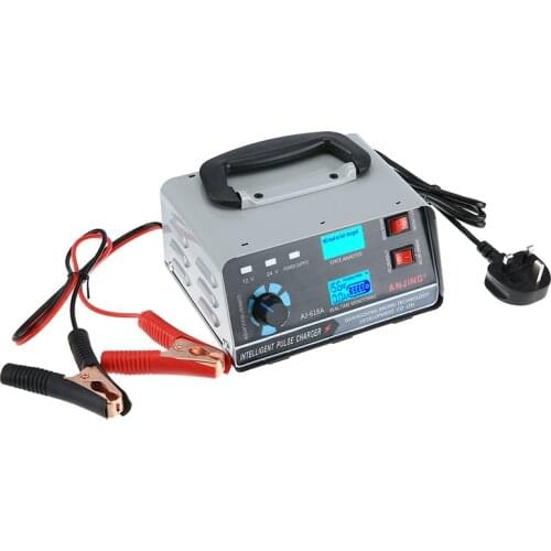 For Car Truck Boat Motorcycle 1pc 12V/24V Automotive Battery Charger 400W 40A Trickle Smart Pulse Repair