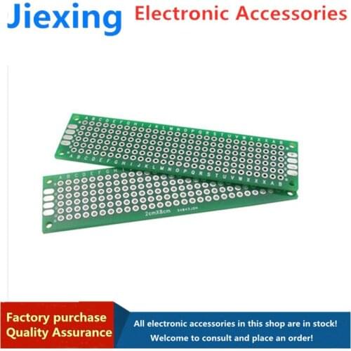5pcs 2x8cm 2*8 Double Side Prototype PCB diy Universal Printed Circuit Board