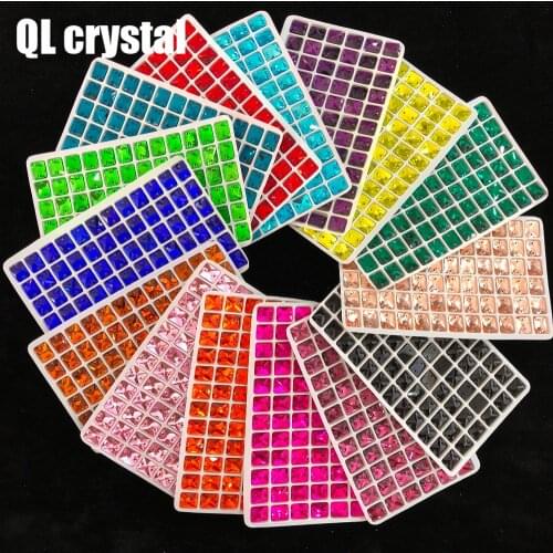 8x10,10x14,13x18mm ALL Color Sew on Crystal Rhinestone Flatback for wedding Dress DIY clothes shoes bags accessories