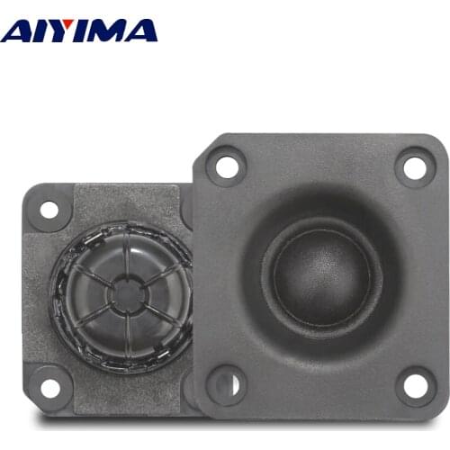 AIYIMA 2Pcs Audio Portable Speakers 4 Ohm 25W 58x51MM DIY Tweeter Loudspeakers