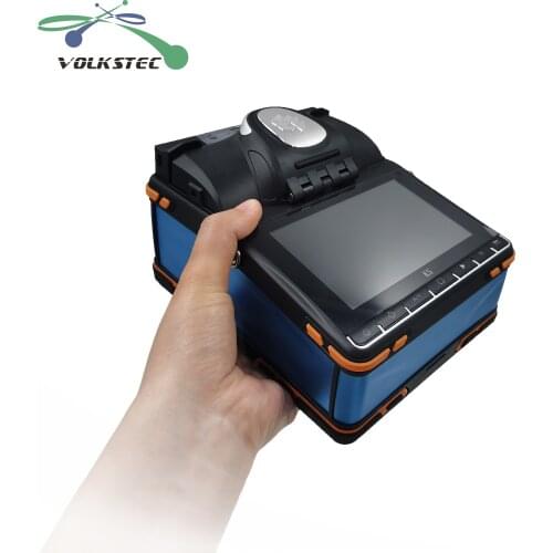 Fiber optic Fusion splicer Machine K5 6 motors splicing machine with VFL OPM tool kits welder machine touch screen free shipping
