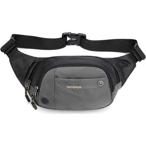 Brand Nylon Waterproof Mens Waist Packs 2021 New Boy Outdoor Travel Waist Bag Unisex Chest Bag Storage Pocket Male Dropshipping