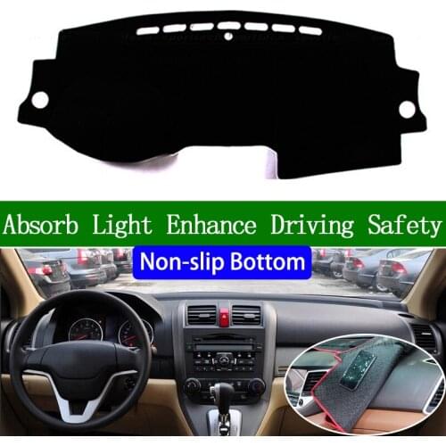 For Honda CRV 2007 2008 2009 2010 2011 Non-slip Bottom Dashboard Cover Car Decals Car Stickers Interior Car Accessories
