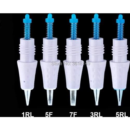 50pcs Artmex v8 v6 v3 PMU Cartridge Needles Semi-Permanent Makeup 1R 3R 5R 5F 7F for Eyebrow Lip Tattoo Needles