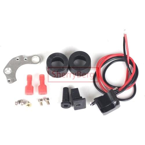SherryBerg Distributor Electronic IGNITION KIT for Bosch 4-cil Distributors With Vacuum Advance Unit And With 2-Piece 3BOS4V2