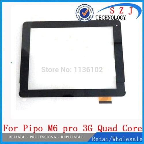 New 9.7 inch MID Touch Screen Panel for Pipo M6 pro 3G Quad Core Digitizer Glass IPS Tablet PC Sensor Screen Free Shipping