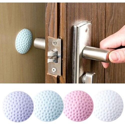 Self Adhesive Wall Buffer Stop Protector Door Handle Bumper Stopper Rubber Stop Door Mute Rubber Shock Absorption Stickers