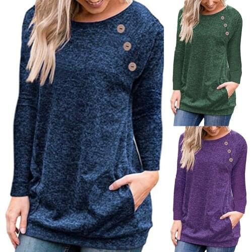 Women Solid O Neck Knitted Sweater 2020 Autumn Winter Fashion Female Pullover Sweaters Ladies Loose Knitwear Blouse Dropship