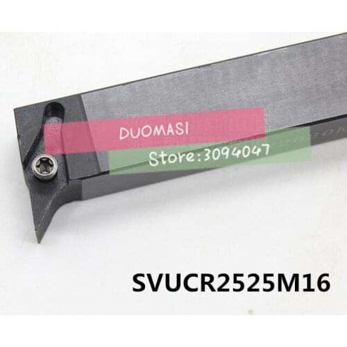 SVUCR2525M16 25*25*150MM Metal Lathe Cutting Tools Lathe Machine CNC Turning Tools External Turning Tool Holder S-Type SVUCR/L