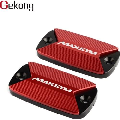 High quality Fit For SYM MAXSYM 400 400i 600 600i ALL YEAR Motorcycle Accessories Front Brake Fluid Reservoir Cap Cover