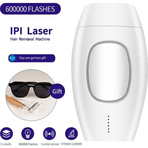 Women Painless Epilator Portable Laser IPL Hair Removal Device Facial Body Shaver 600000 Flash Depilator Electric Hair Remover