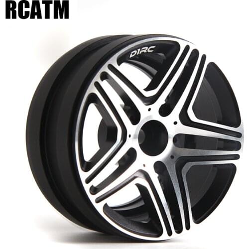 2pcs CNC Metal Alloy 2.2inch Wheel Rim Beadlock For 1/10 RC Crawler Car TRX4 Defender G500 TRX6 G63 D90 Axial SCX10 90046 TF2