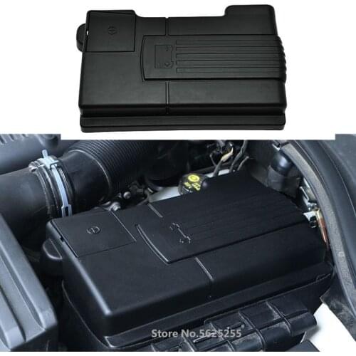 For Audi Q3 2018 2019 Accessories Engine Battery Negative Clamp Clips Terminal Decoration Cover Connectors Sticker