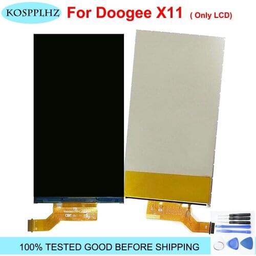 For Doogee x11 LCD Display Replacement 5" for doogee x 11 phone + tools
