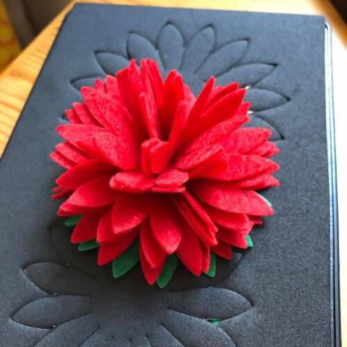 Flower cutting wooden steel die SMR-FL0078-70mm diameter