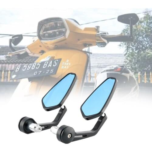 For Vespa Piaggio handlebar mirror rearview mirror CNC Primavera 4T-3V NOABS E2 E4 50 125 150 2T 4T 2013-2018 125 250 300 GTS