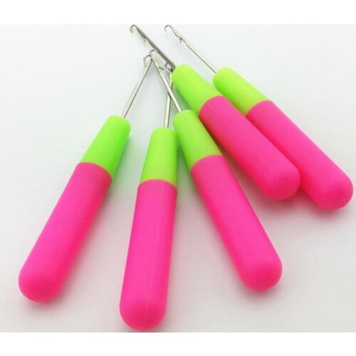 Latch Hook Crochet Needle Braiding Dread-lock Craft Tool for weaving hair extensions