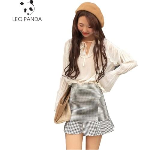 Женские юбки с высокой талией LEOPANDA China At AliExpress