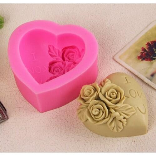 Hot Sales Flower Shaped Silicone Mold Fondant Cake Decorating Tools Silicone Soap Mold Silicone Cake Mold silicone mold cake