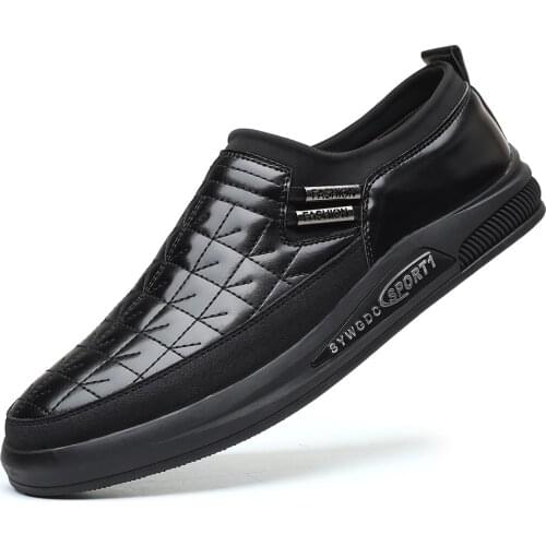 Men Shoes Men Sneakers Leather Mens Casual Shoes Man Black Business Formal Shoes Male Footwear Big Size 48