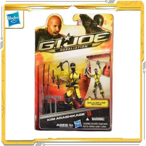 Original Hasbro G.I.Joe: Retaliation NINJA ZIP LINE ACTION Action & Toy figures Model Toys For Children
