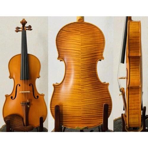 SONG Brand profession concert violin 4/4 flames maple back rich and big sound